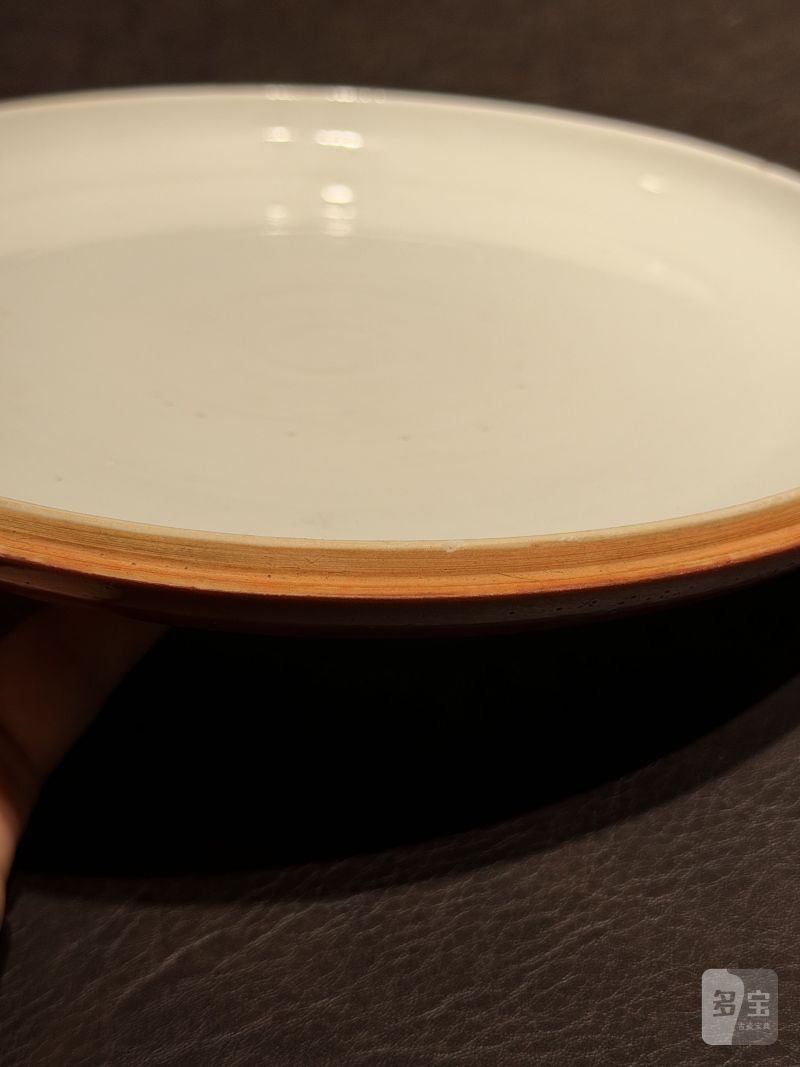 清雍正 仿朱漆釉捧盒 - 图19